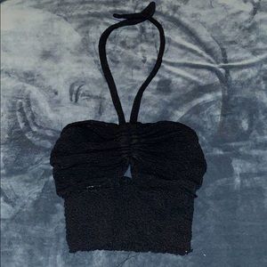Halter top crop top